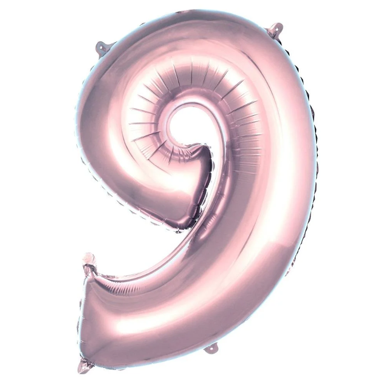 Folyo Balon Rose Gold 9 40 İnç 100 Cm